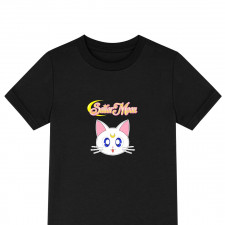 Sailor Moon Artemis Tee Shirt T-Shirt Short Sleeve - Artemis Sticker