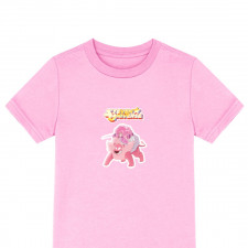 Steven Universe Tee Shirt T-Shirt Short Sleeve - Steven Universe Rose Quartz Lion Pink