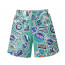NBA Charlotte Hornets Beach Shorts Swim Pants Swimming Trunks - Hornets Mania Sticker Collage Logos