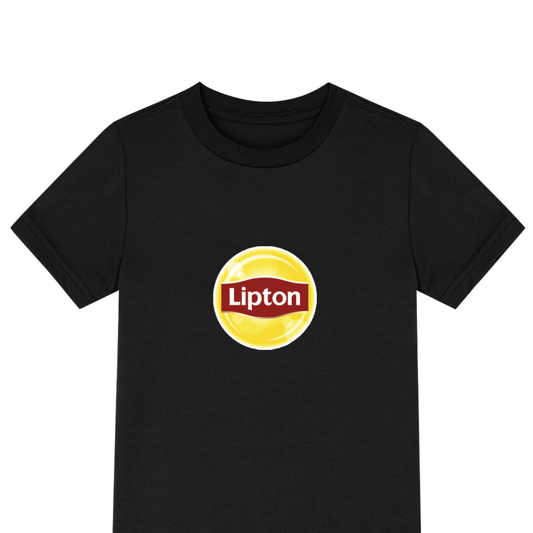 Lipton Tee Shirt T-Shirt Short Sleeve - Lipton Logo 2014-Present