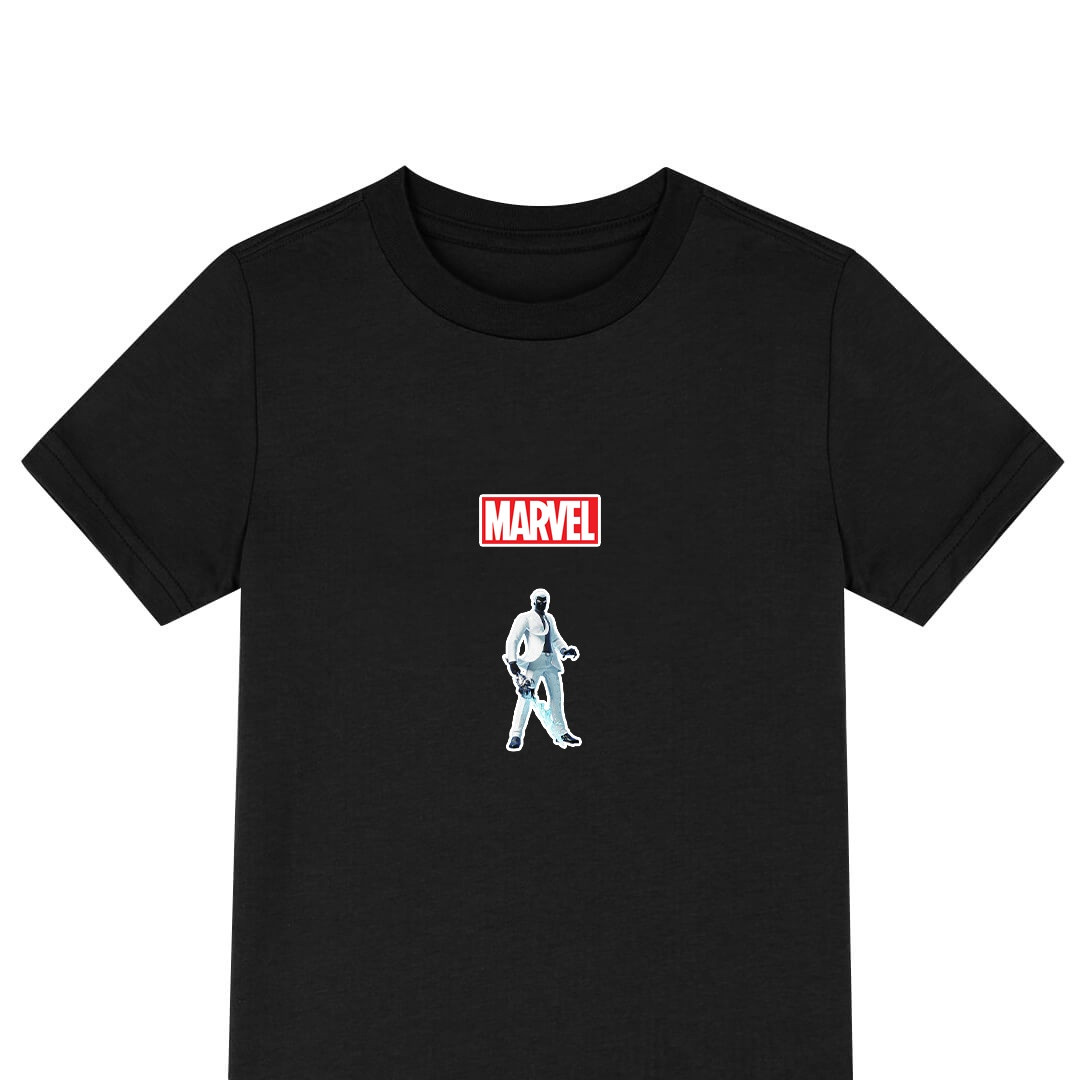 Spider Man Mister Negative Tee Shirt T-Shirt Short Sleeve - Mister Negative Standing Comic Art
