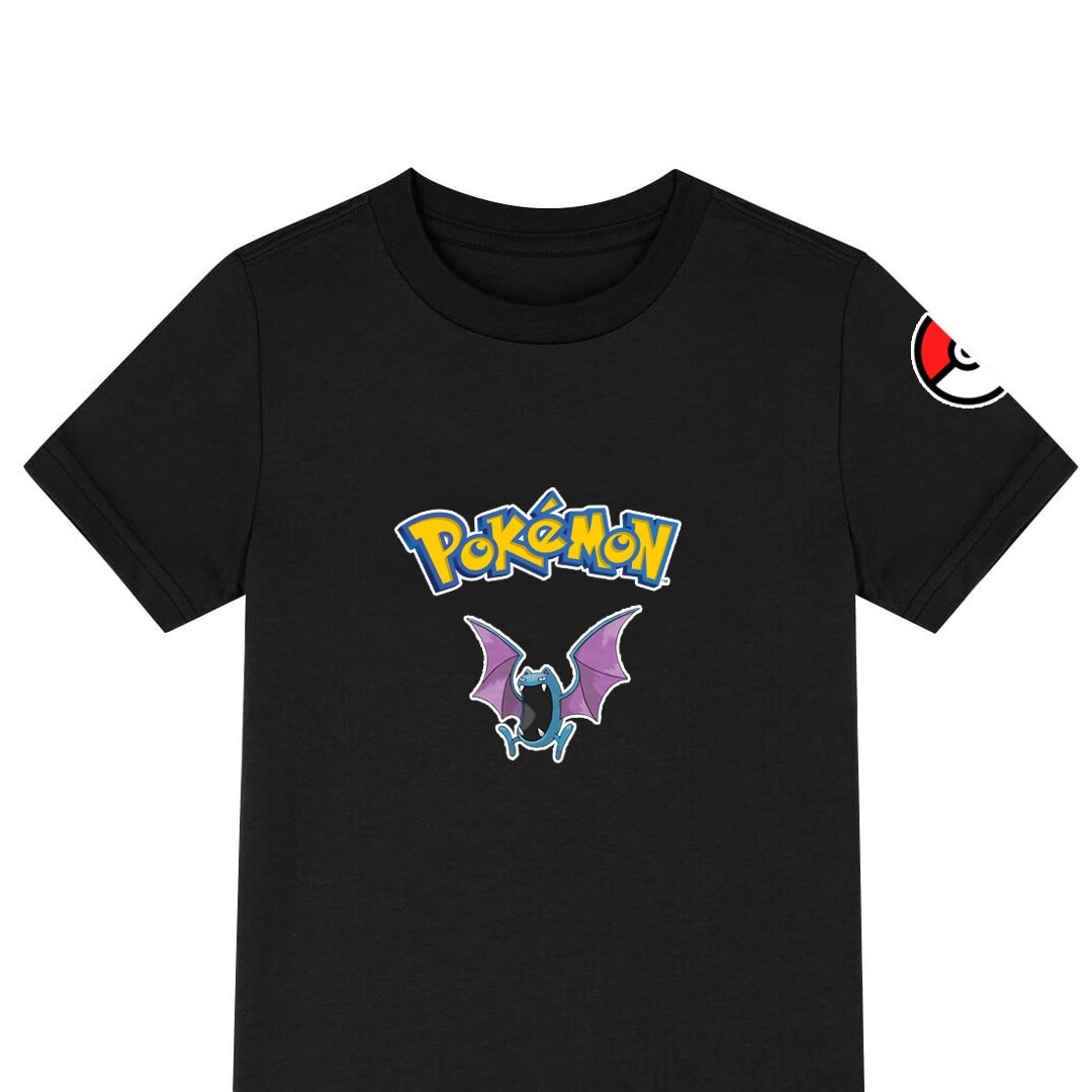 Pokemon Golbat Tee Shirt T-Shirt Short Sleeve - Golbat Character Series Art