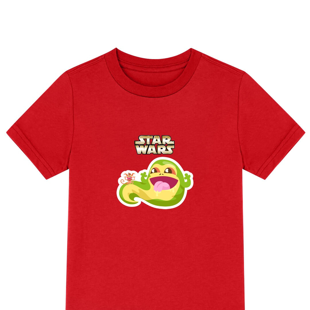 Star Wars Jabba The Hutt Tee Shirt T-Shirt Short Sleeve - Jabba The Hutt Sticker