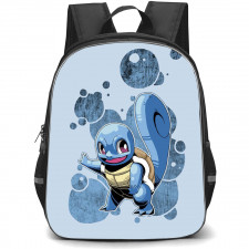 Pokemon Squirtle Backpack StudentPack - Squirtle Vintage Cartoon Art