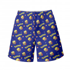 Pokemon Gossifleur Beach Shorts Swim Pants Swimming Trunks - Gossifleur Character Series Art