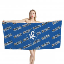 PFC Krylia Sovetov Samara Bath Beach Towel - Samara Football Club Medley Monogram Wordmark