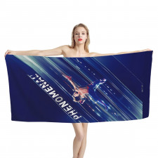 WWE AJ Styles Bath Beach Towel - AJ Styles Phenominal Poster