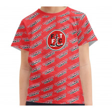 Fleetwood Town FC Tee T-Shirt - Fleetwood Football Club Medley Monogram Wordmark