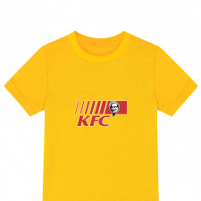 KFC Tee Shirt T-Shirt Short Sleeve - KFC Logo 1991-1997