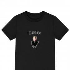 Harry Potter Draco Malfoy Tee Shirt T-Shirt Short Sleeve - Draco Malfoy Oil Paint Sticker Art