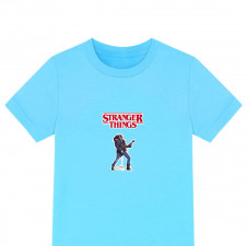 Stranger Things Eddie Munson Tee Shirt T-Shirt Short Sleeve - Eddie Munson Rockin On The Guitar