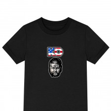 WWE Kevin Owens Tee Shirt T-Shirt Short Sleeve - Kevin Owens Grayscale Avatar Sticker Art