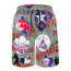 MLB Texas Rangers Beach Shorts Swim Pants Swimming Trunks - Texas Rangers Mania Collage Logo
