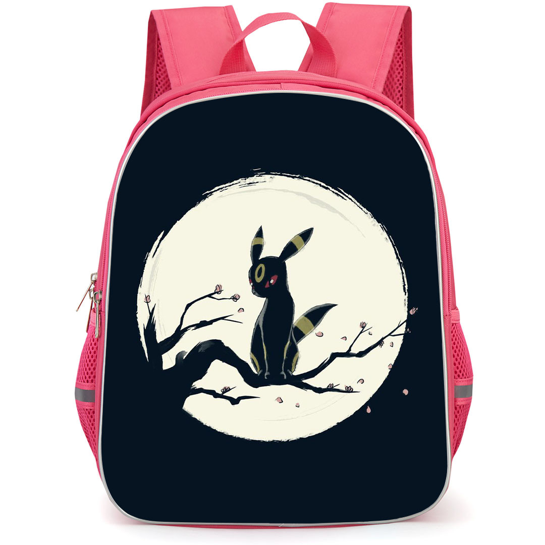 Pokemon Umbreon Backpack StudentPack - Umbreon Silhouette Black Background
