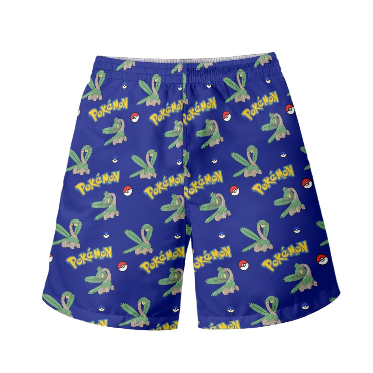 Pokemon Tropius Beach Shorts Swim Pants Swimming Trunks - Tropius Character Series Art