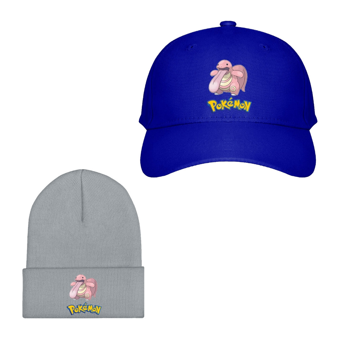 Pokemon Lickitung Baseball Cap Beanie Hat - Lickitung Character Series Art