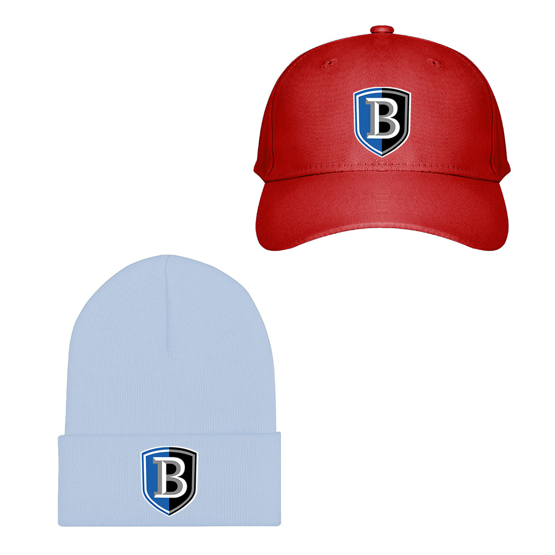 Falcons Bentley University Baseball Cap Beanie Hat - Falcons Bentley University College Football Team Single Logo