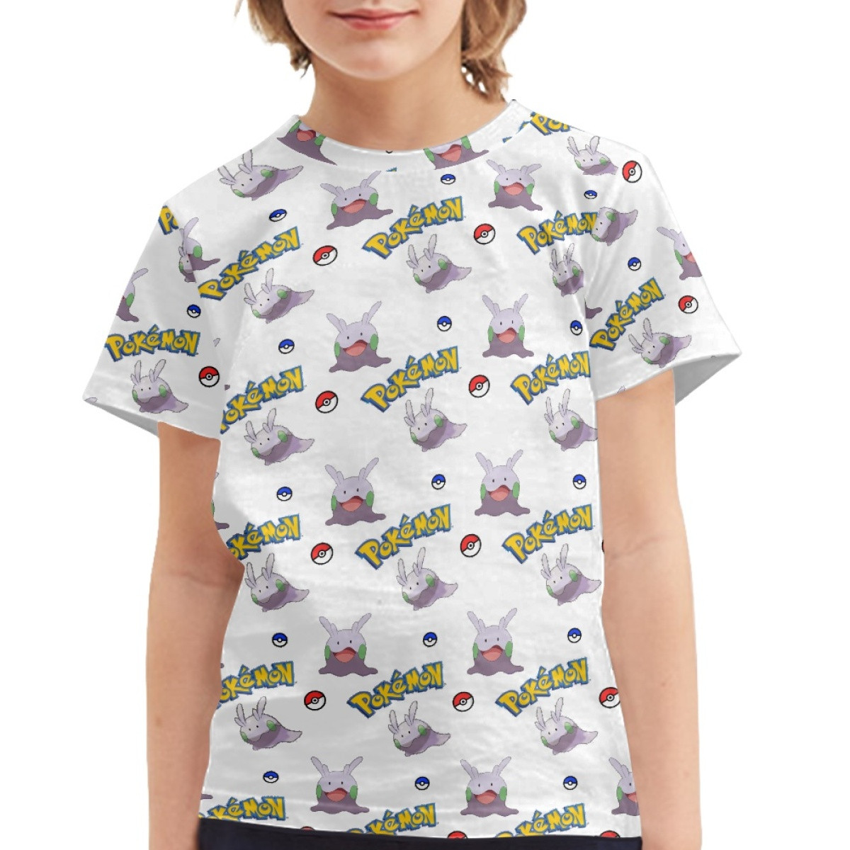 Pokemon Goomy Tee Shirt T-Shirt Short Sleeve - Goomy Character Series Art