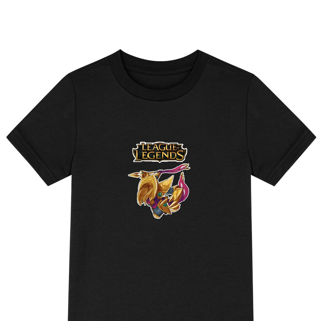 League of Legends Azir Tee Shirt T-Shirt Short Sleeve - Azir Attacking Side Portrait