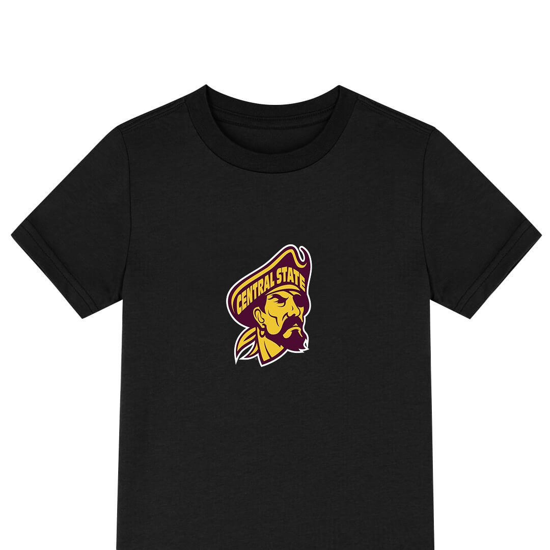 Marauders Central State University Tee Shirt T-Shirt Short Sleeve - Marauders Central State University College Football Team Single Logo