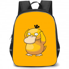 Pokemon Psyduck Backpack StudentPack - Psyduck Holding Head Yellow Background