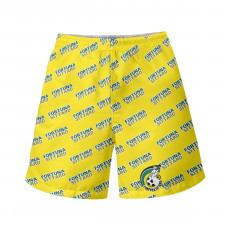 Fortuna Sittard Beach Shorts Swim Pants Swimming Trunks - Sittard Football Club Medley Monogram Wordmark