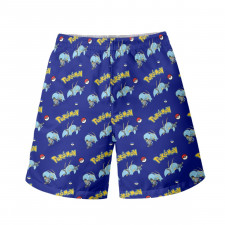 Pokemon Clauncher Beach Shorts Swim Pants Swimming Trunks - Clauncher Character Series Art