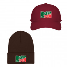 Mountain Dew Baseball Cap Beanie Hat - Mountain Dew Logo 1980-1991
