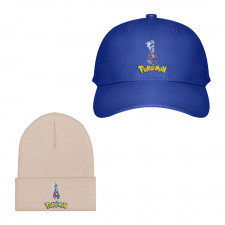 Pokemon Toxtricity Baseball Cap Beanie Hat - Toxtricity Low Key Character Series Art