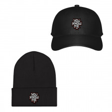 WWE Edge Baseball Cap Beanie Hat - Edge You Know Me Sticker Art