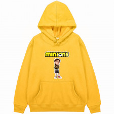 Minions Margo Hoodie Hooded Sweatshirt Sweater Jacket - Margo Portrait Sticker