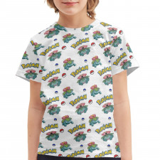 Pokemon Venusaur Tee Shirt T-Shirt Short Sleeve - Venusaur Character Series Art