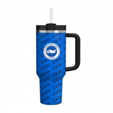 Brighton & Hove Albion Quencher H2.0 FlowState Stanley Tumbler 40oz 1.18L - Brighton & Hove Albion Club Medley Monogram Wordmark