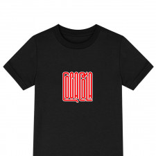 Coca-Cola Tee Shirt T-Shirt Short Sleeve - Coca-Cola Lettering Series Sticker