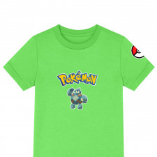 Pokemon Golett Tee Shirt T-Shirt Short Sleeve - Golett Character Series Art
