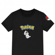 Pokemon Squawkabilly Tee Shirt T-Shirt Short Sleeve - Squawkabilly White Character Series Art