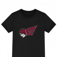 Flying Fleet Erskine College Tee Shirt T-Shirt Short Sleeve - Flying Fleet Erskine College College Football Team Single Logo