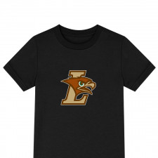 Lehigh Mountain Hawks Tee Shirt T-Shirt Short Sleeve - Lehigh University Mountain Hawks College Football Team Single Logo