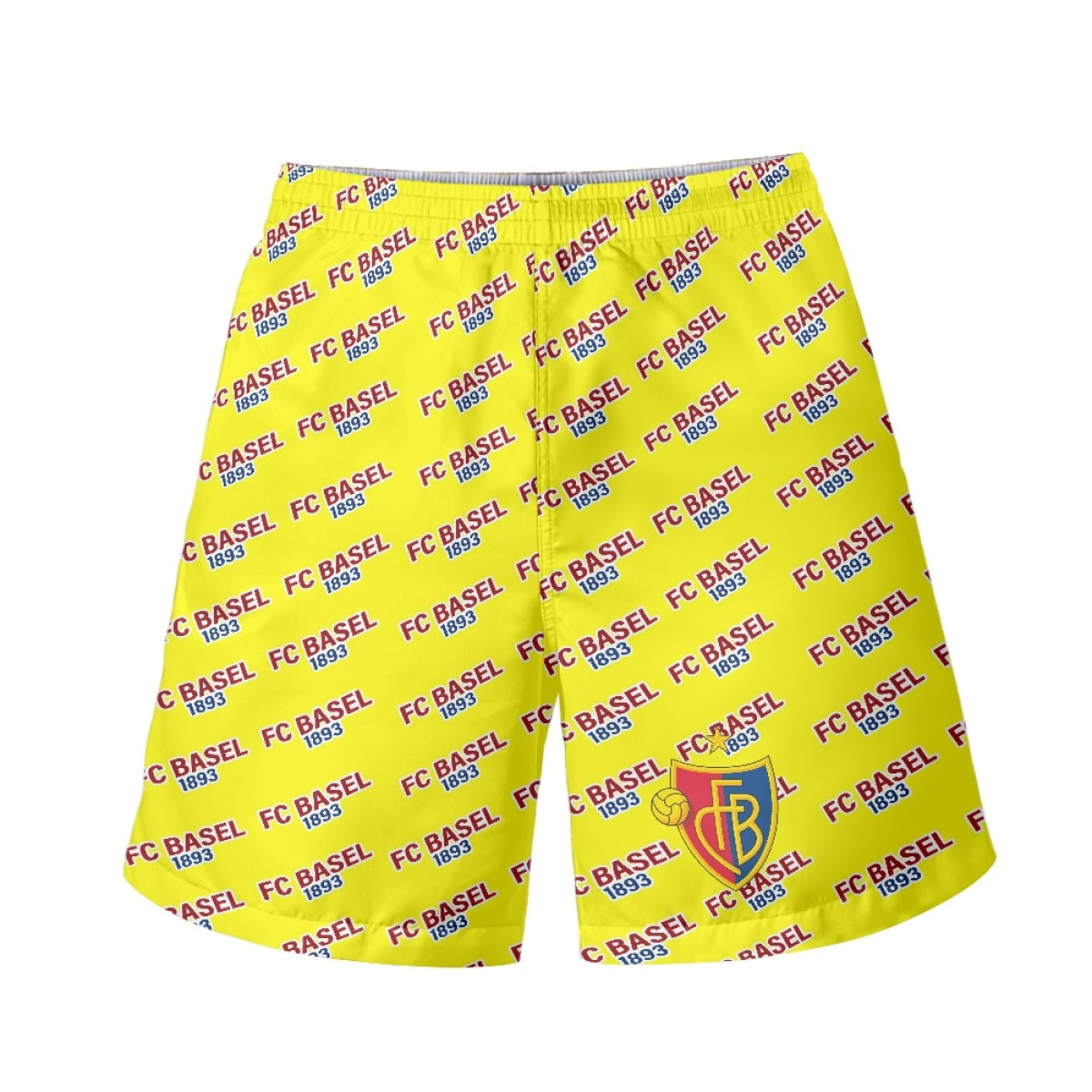 FC Basel 1893 Beach Shorts Swim Pants Swimming Trunks - Basel Football Club Medley Monogram Wordmark