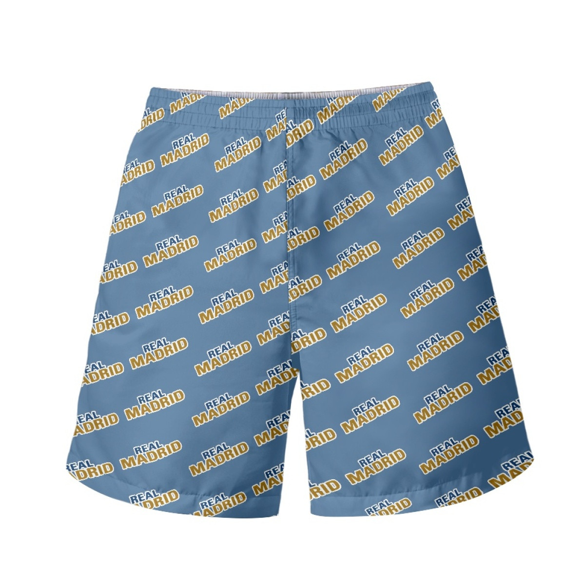 Real Madrid Beach Shorts Swim Pants Swimming Trunks - Real Madrid Football Club Medley Monogram Wordmark