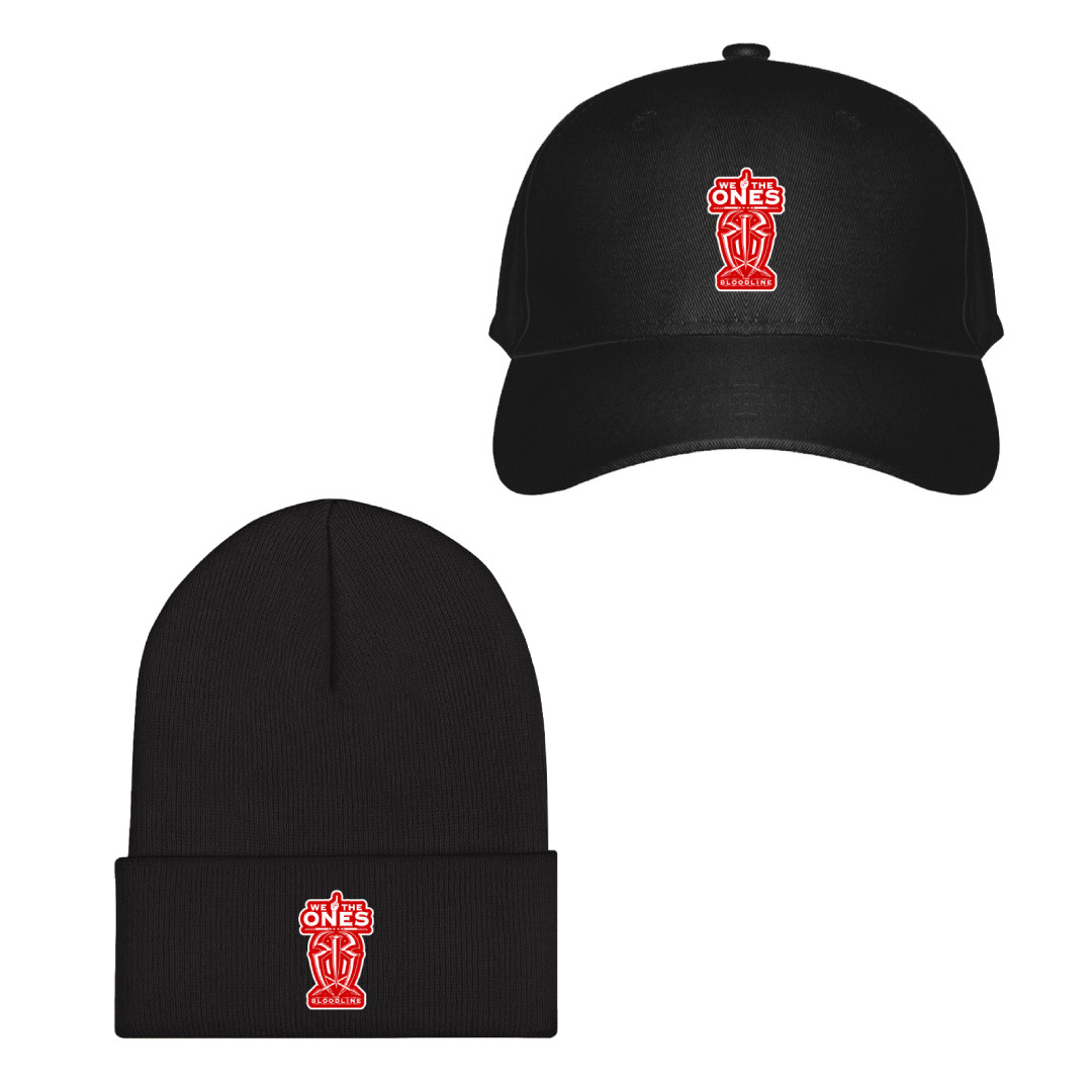 WWE Roman Reigns Baseball Cap Beanie Hat - Roman Reigns We The Ones Sticker Art