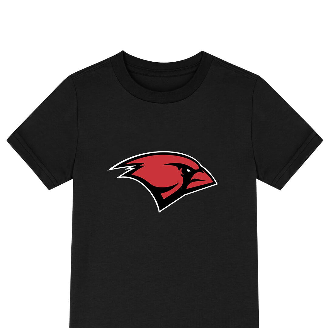 Incarnate Word Cardinals Tee Shirt T-Shirt Short Sleeve - University of the Incarnate Word Cardinals College Football Team Single Logo