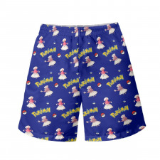 Pokemon Oricorio Beach Shorts Swim Pants Swimming Trunks - Oricorio Pau Character Series Art