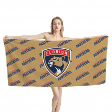NHL Florida Panthers Bath Beach Towel - Florida Panthers Medley Monogram Wordmark