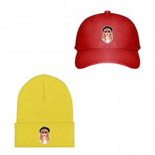 Taylor Swift Baseball Cap Beanie Hat - Taylor Swift Portrait Illustration Sticker