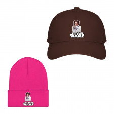 Star Wars Princess Leia Baseball Cap Beanie Hat - Princess Leia Point Gun Oil Paint Art