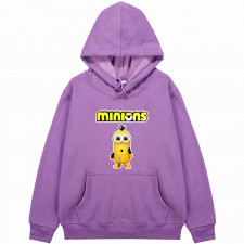 Minions Kevin Hoodie Hooded Sweatshirt Sweater Jacket - Kevin Bruce Lee Style Karate