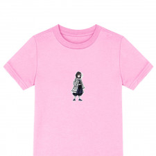 Demon Slayer Obanai Iguro Tee Shirt T-Shirt Short Sleeve - Obanai Iguro Character Series