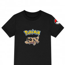 Pokemon Sandile Tee Shirt T-Shirt Short Sleeve - Sandile Character Series Art