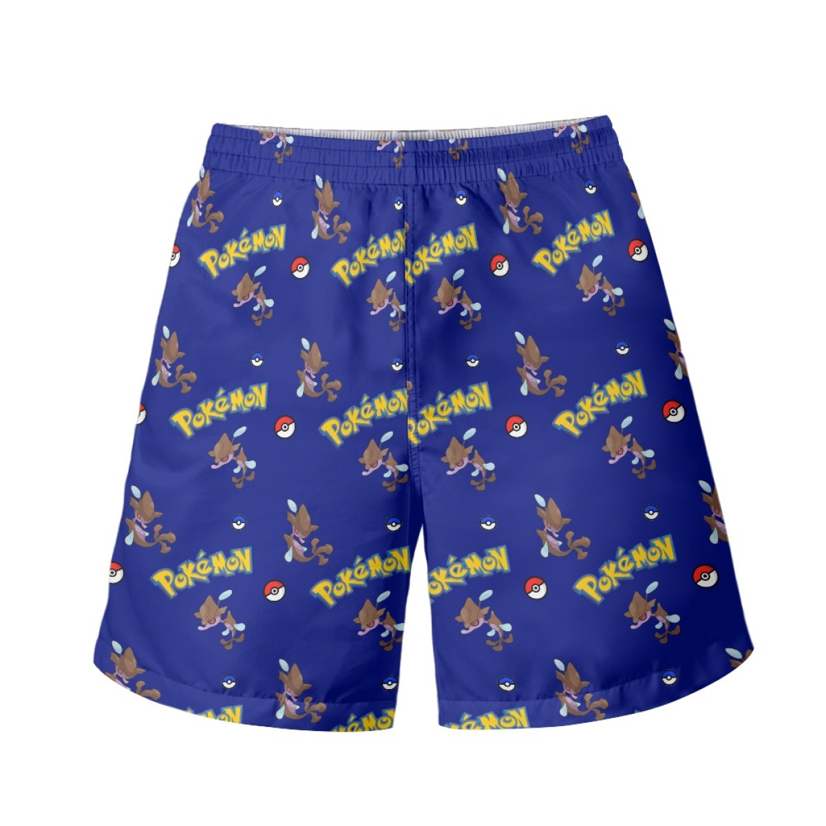 Pokemon Skrelp Beach Shorts Swim Pants Swimming Trunks - Skrelp Character Series Art